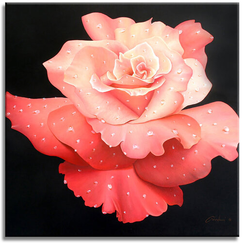 Le Rose - Paper - Giclee print Limited Edition van Gardani, Afdruk te koop op Singulart