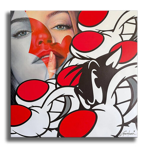 Echoes of Silence -  Original Painting on Canvas de Gardani, Pintura a la venta en Singulart