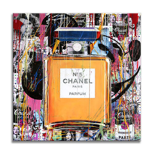 Chanel Moulin Rouge - Canvas - Giclee Print Limited Edition van Gardani, Afdruk te koop op Singulart