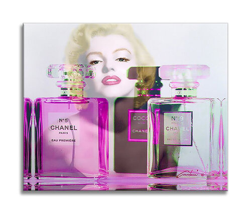 Marilyn Coco Chanel  -  Paper - Giclee print Limited Edition von Gardani, Druck kaufen auf Singulart