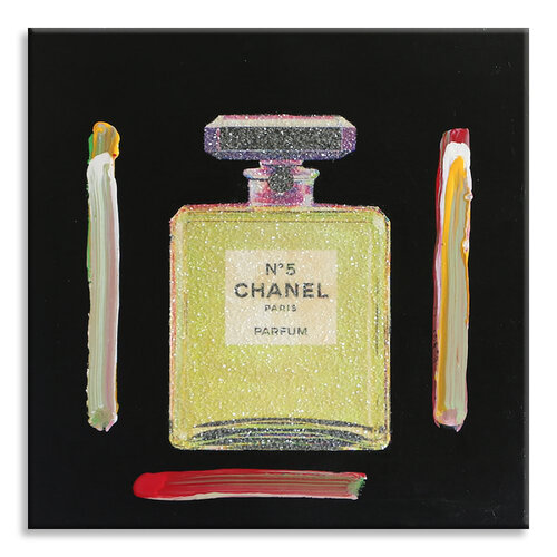 Chanel Golden -  Paper - Giclee print Limited Edition van Gardani, Afdruk te koop op Singulart