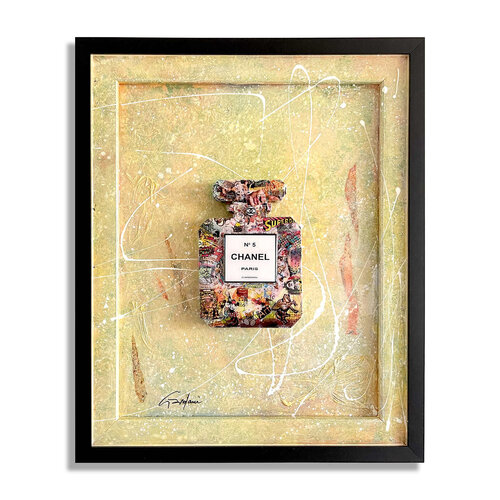Chanel N5 Pegasus -  Paper - Giclee print Limited Edition Gardani