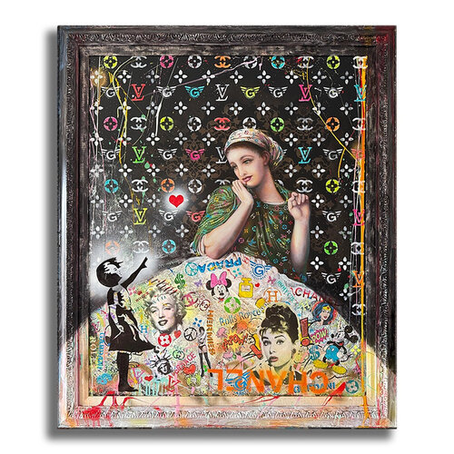 Modern Muse – Original Painting on canvas di Gardani, Pittura in vendita su Singulart
