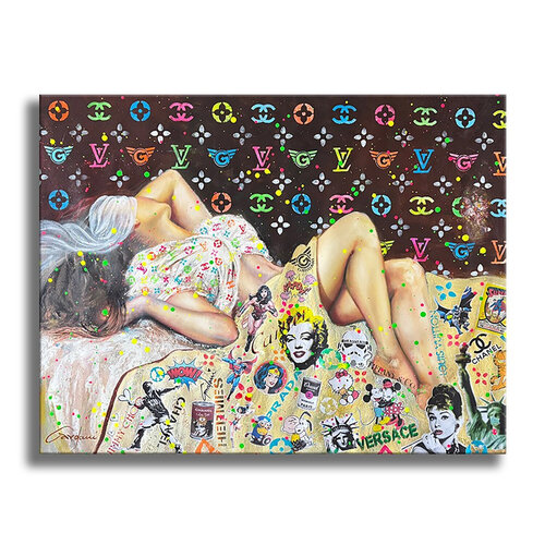 Quite Place – Original Painting on Canvas de Gardani, Pintura a la venta en Singulart