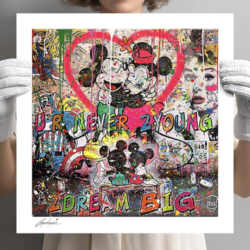 To Young - Canvas - Giclee Print Limited Edition de Gardani, Impresión a la venta en Singulart