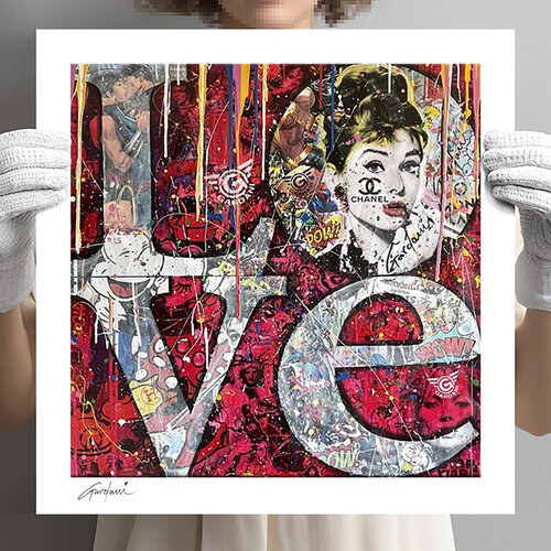 Invisible Love -  Paper - Giclee print Limited Edition by Gardani, 인쇄 for Sale on Singulart