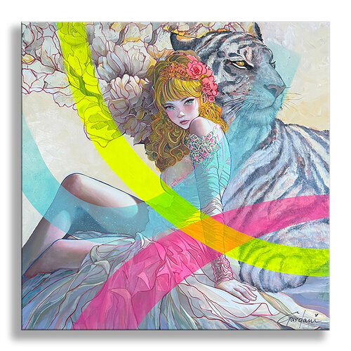 Stormi 2 - Original Painting on Canvas von Gardani, Malerei kaufen auf Singulart