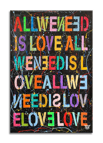 All we need Is -  Paper - Giclee print Limited Edition von Gardani, Druck kaufen auf Singulart