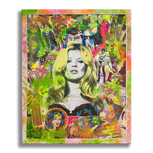 Kate Echoes – Original Painting on canvas van Gardani, Schilderij te koop op Singulart