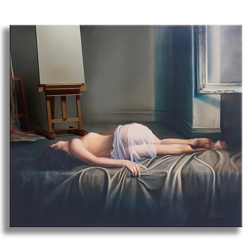 Voices - Original Painting on Canvas di Gardani, Pittura in vendita su Singulart