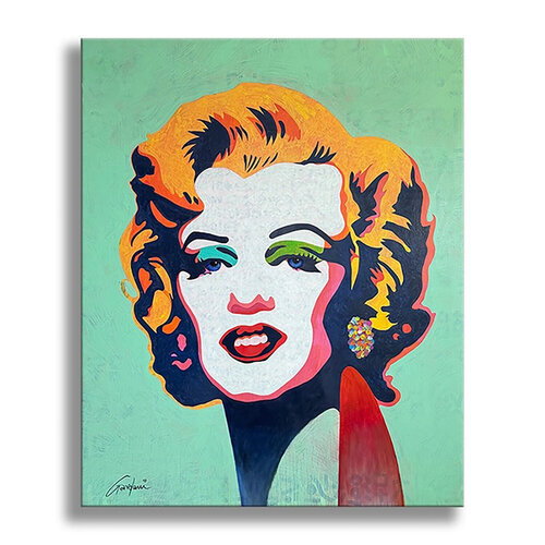 Marilyn Return – Original Painting on Canvas de Gardani, Pintura a la venta en Singulart