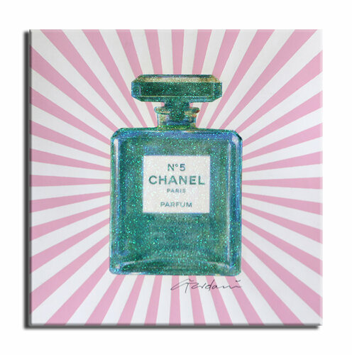 Chanel N5 With You - Original Painting on Canvas von Gardani, Malerei kaufen auf Singulart