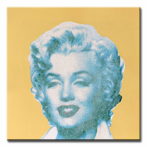 Marilyn Moon - Original Painting on Fine Art Paper by Gardani