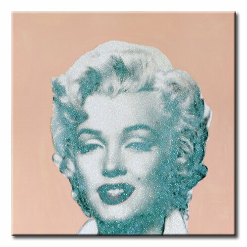 Marilyn Moon - Original Painting on Fine Art Paper by