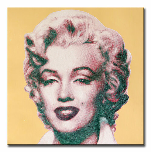 Marilyn Moon - Original Painting on Fine Art Paper van Gardani, Werk op papier te koop op Singulart