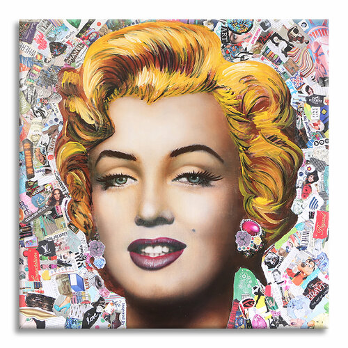 Marilyn Allure - Original Painting on Canvas Gardani