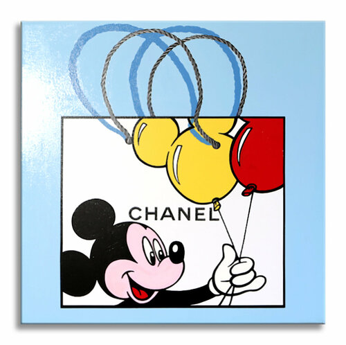 You bring happiness - Original Painting on Canvas Gardani