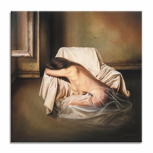 Model - Original Painting on Canvas von Gardani, Malerei kaufen auf Singulart