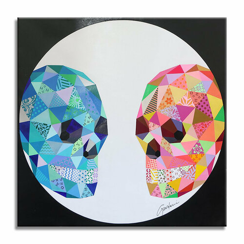 I can’t Keep my eyes off of you - Original Painting on Canvas Gardani