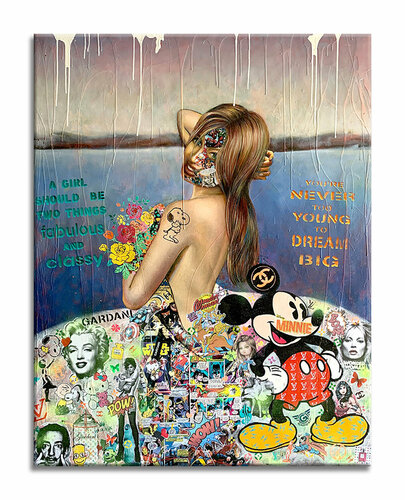 Fabulous – Original Painting on canvas von Gardani, Malerei kaufen auf Singulart