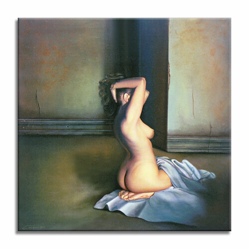 Miami Beach - Original PaintIng on Canvas par Gardani, Peinture en vente sur Singulart