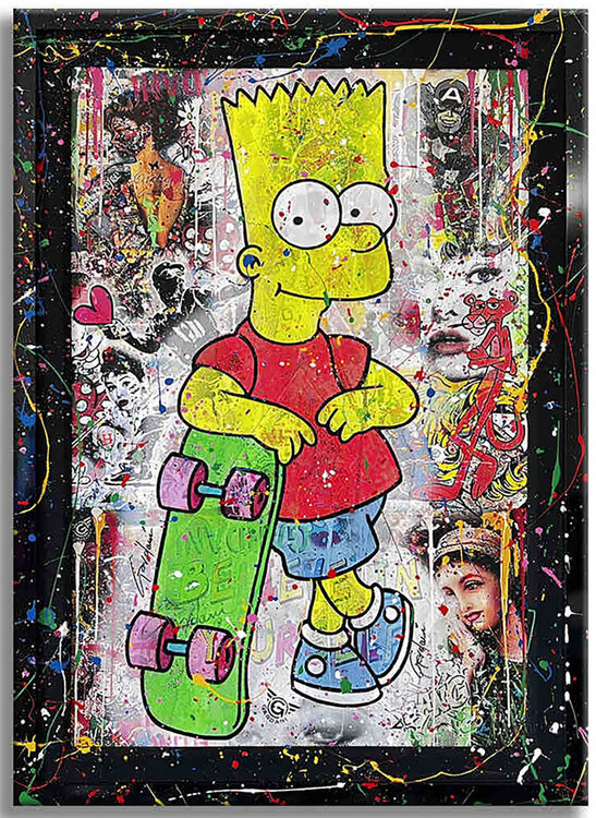 Faster Bart – Original Painting on canvas Gardani