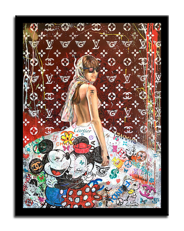 Cartier First Love – Original Painting on canvas Gardani
