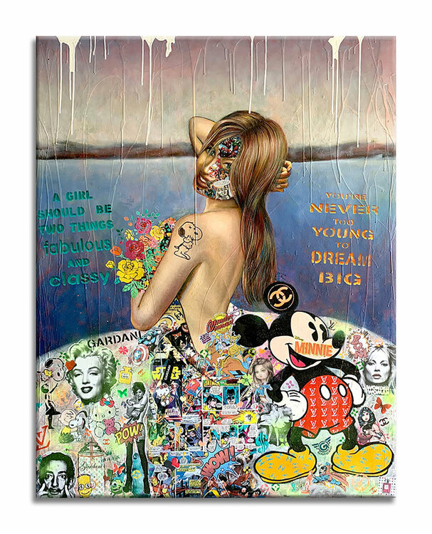 Fabulous – Original Painting on canvas Gardani