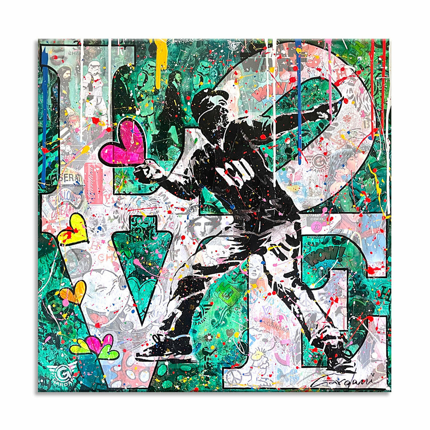 Love is Beautiful – Original Painting on canvas Gardani