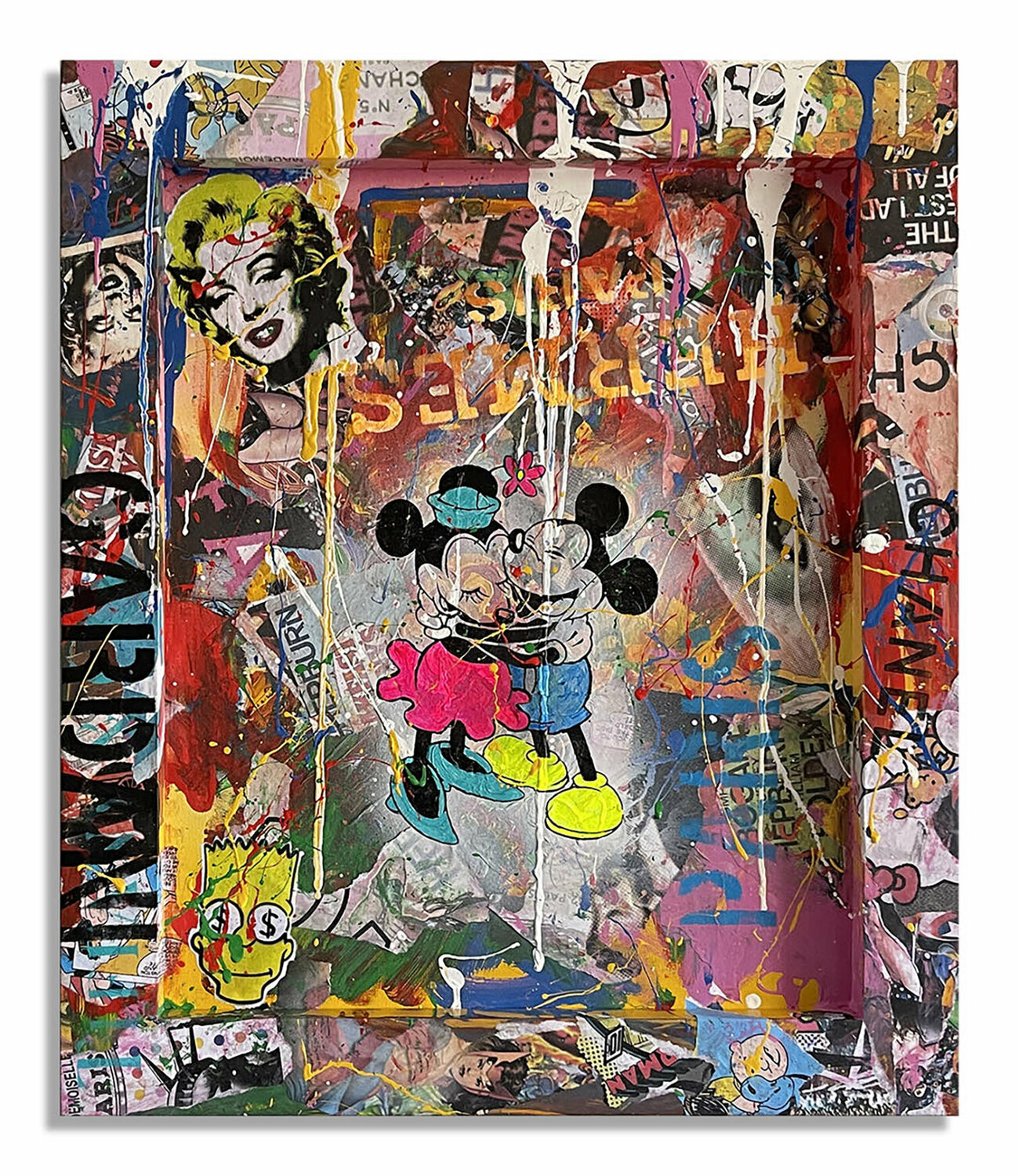 Her Paris – Original Painting on Canvas Gardani