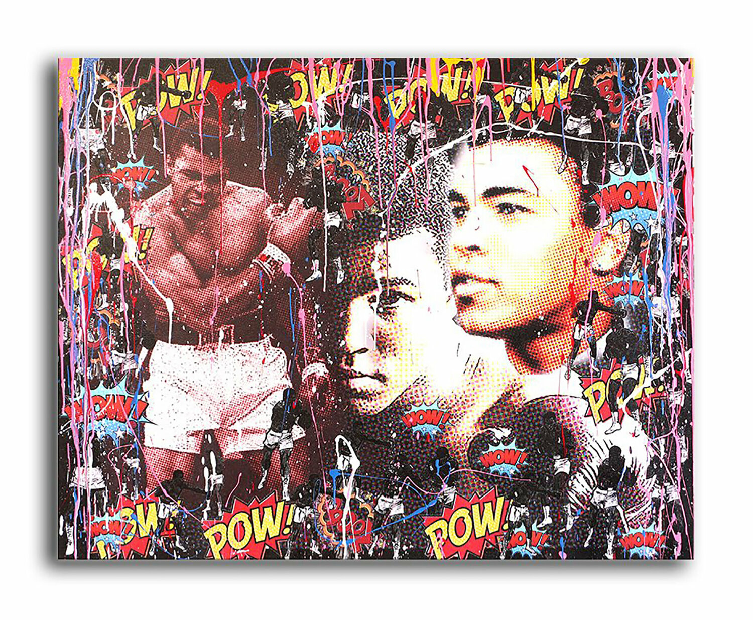 Tribute to Muhammad Ali – The Greatest – Original Painting Gardani Originalgemälde zu verkaufen