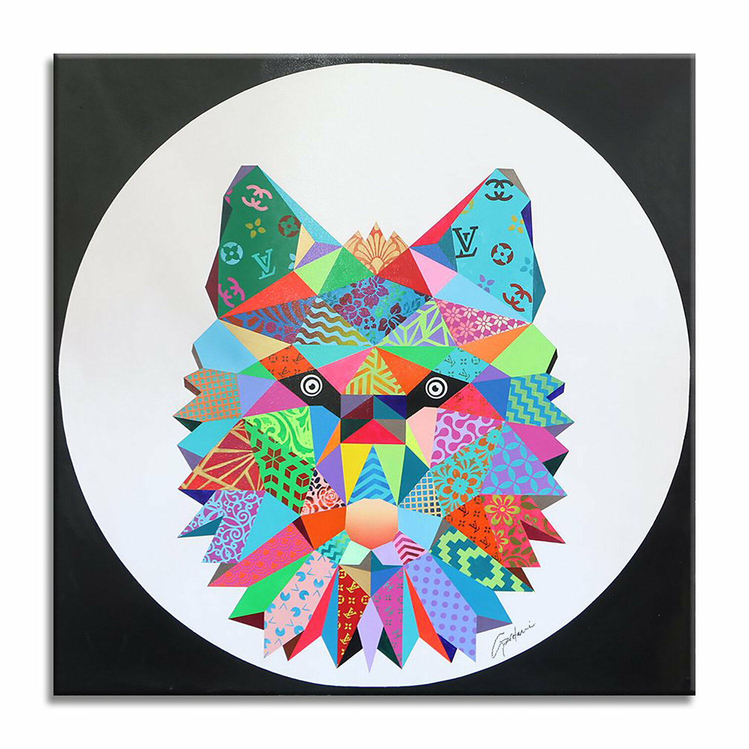 Husky Blue – Original Painting on canvas Gardani