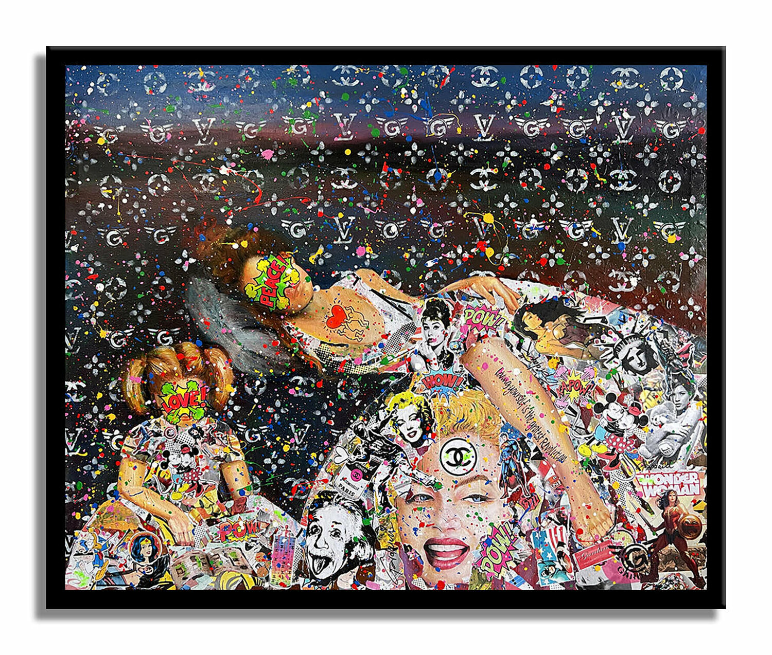 Peacefull Life  – Original Painting on canvas Gardani