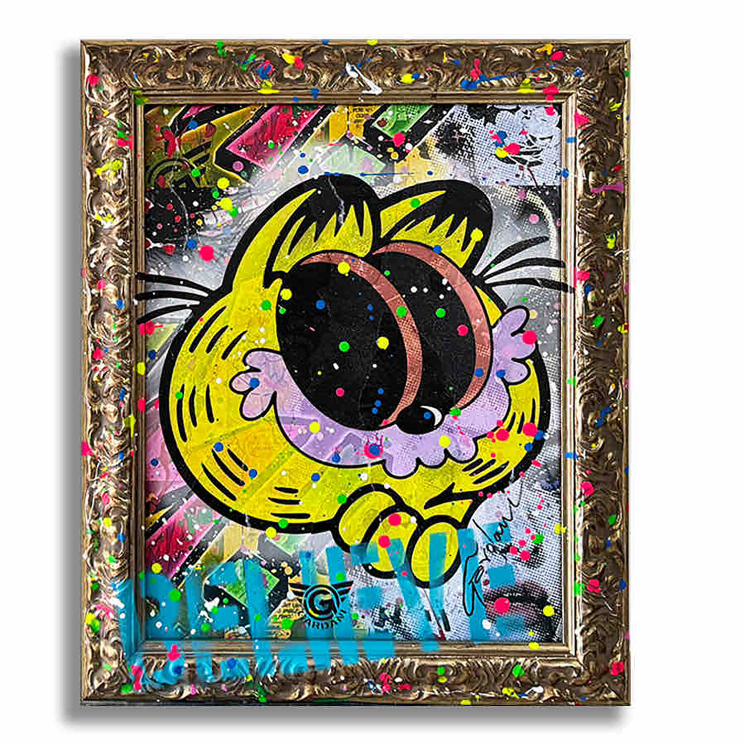 Garfield Opinion – Original Painting on canvas Gardani