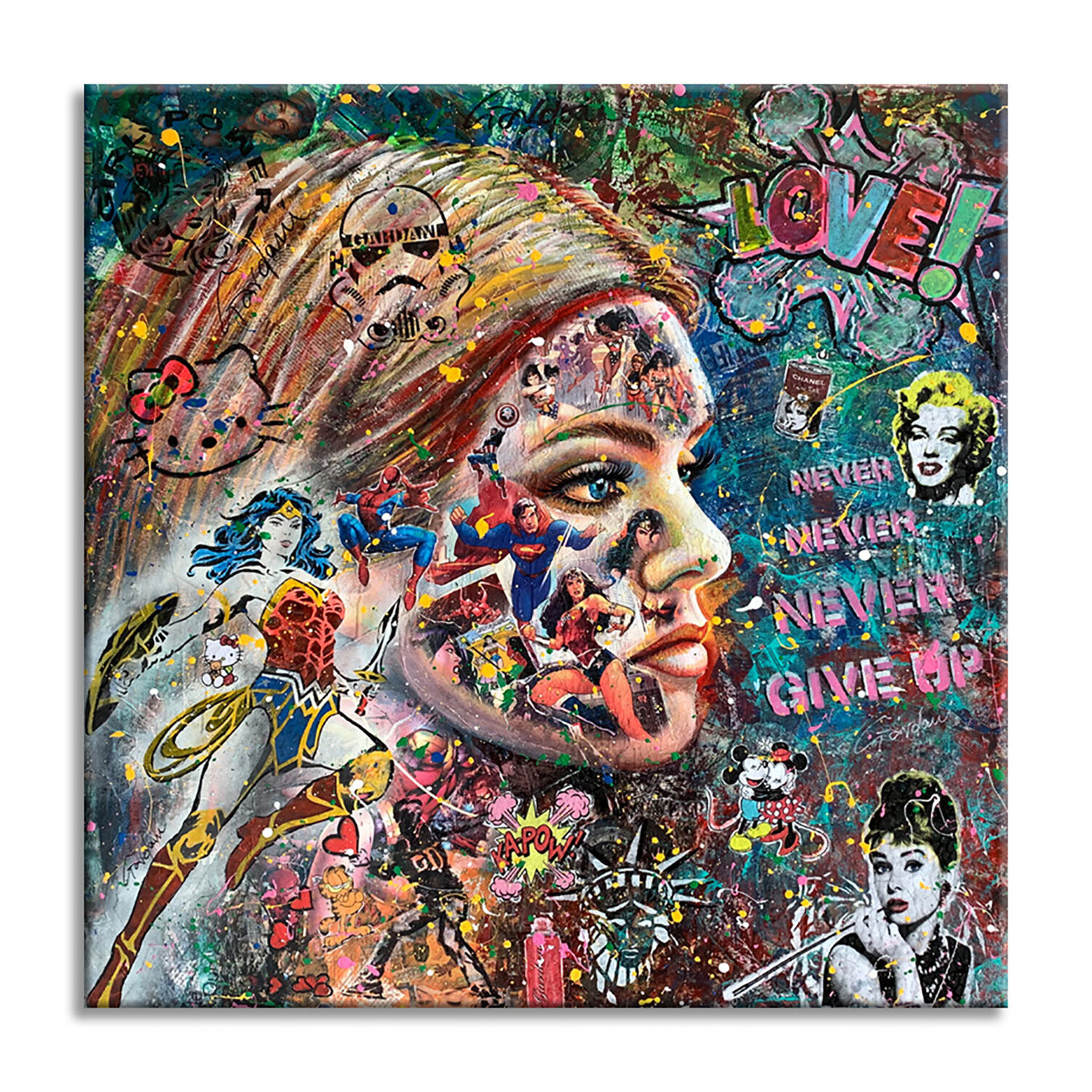 Now Can We - Original Painting on Canvas Gardani