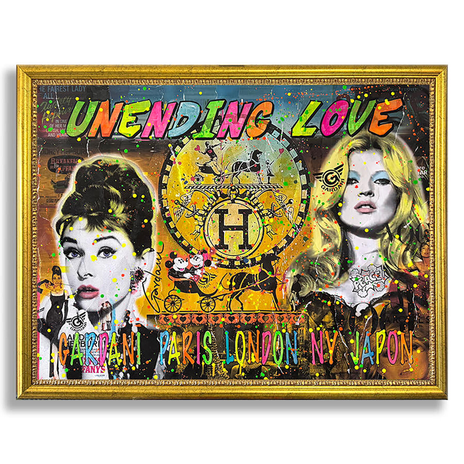 Unending Love – Original Painting on Canvas Gardani