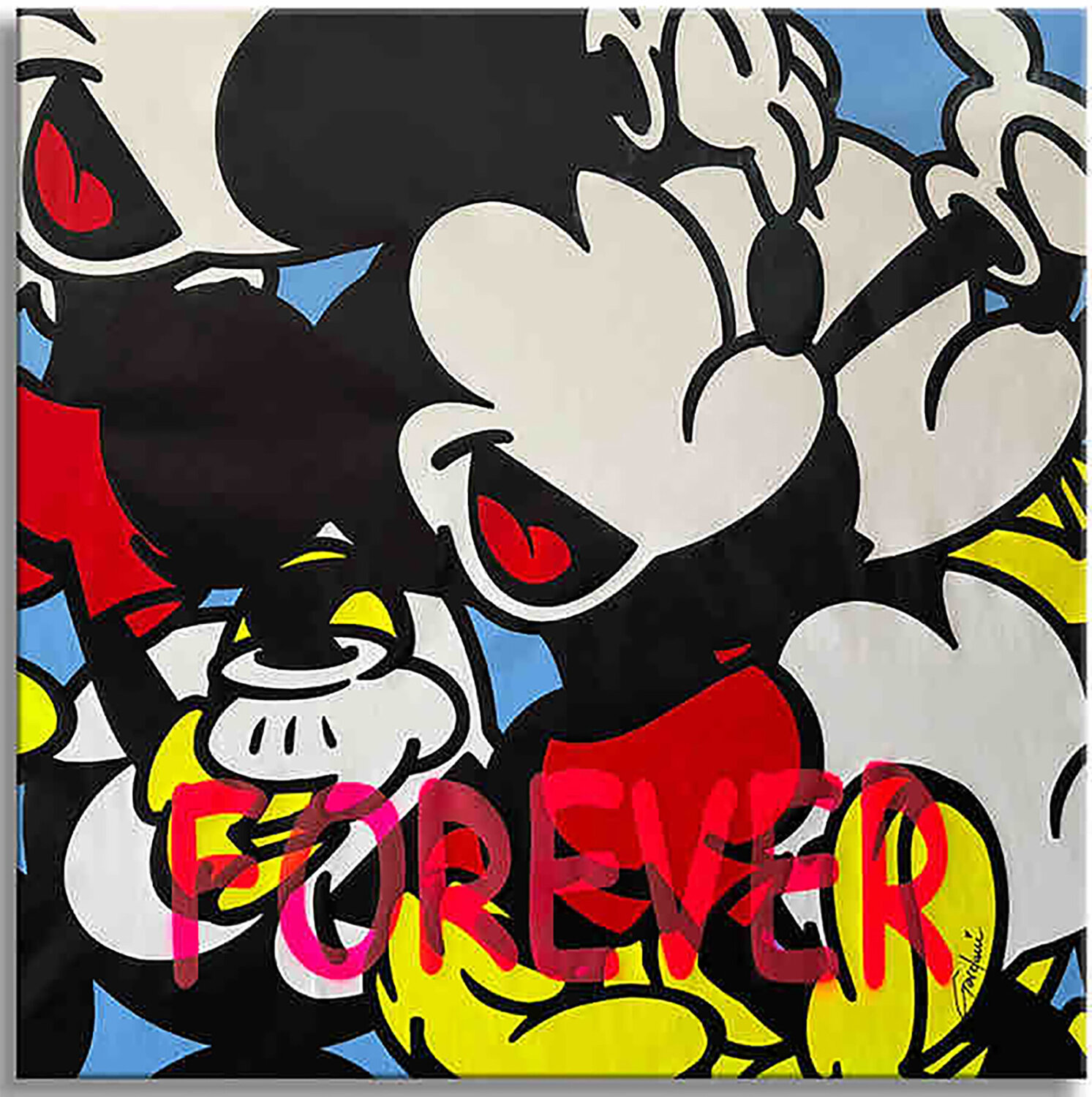 Mickey Forever - Paper - Giclee print Limited Edition Gardani