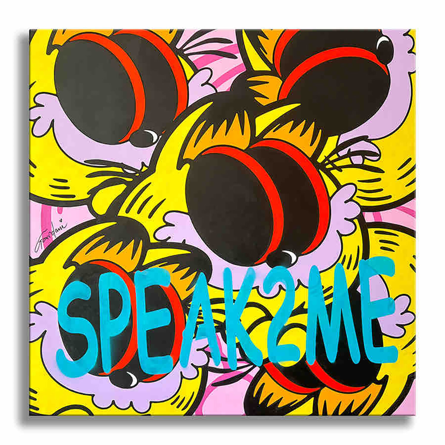 Garfield Speak to Me - Canvas - Giclee Print Limited Edition Gardani Druck zu verkaufen