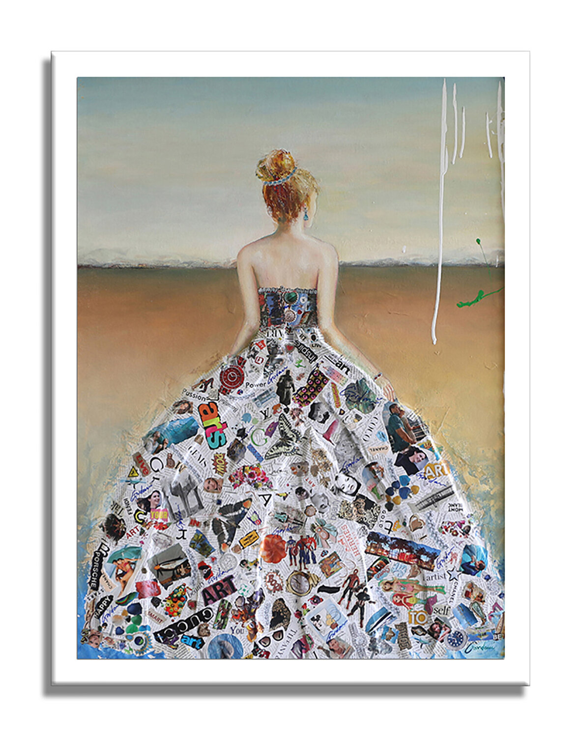 Smart Beauty - Canvas - Giclee Print Limited Edition Gardani