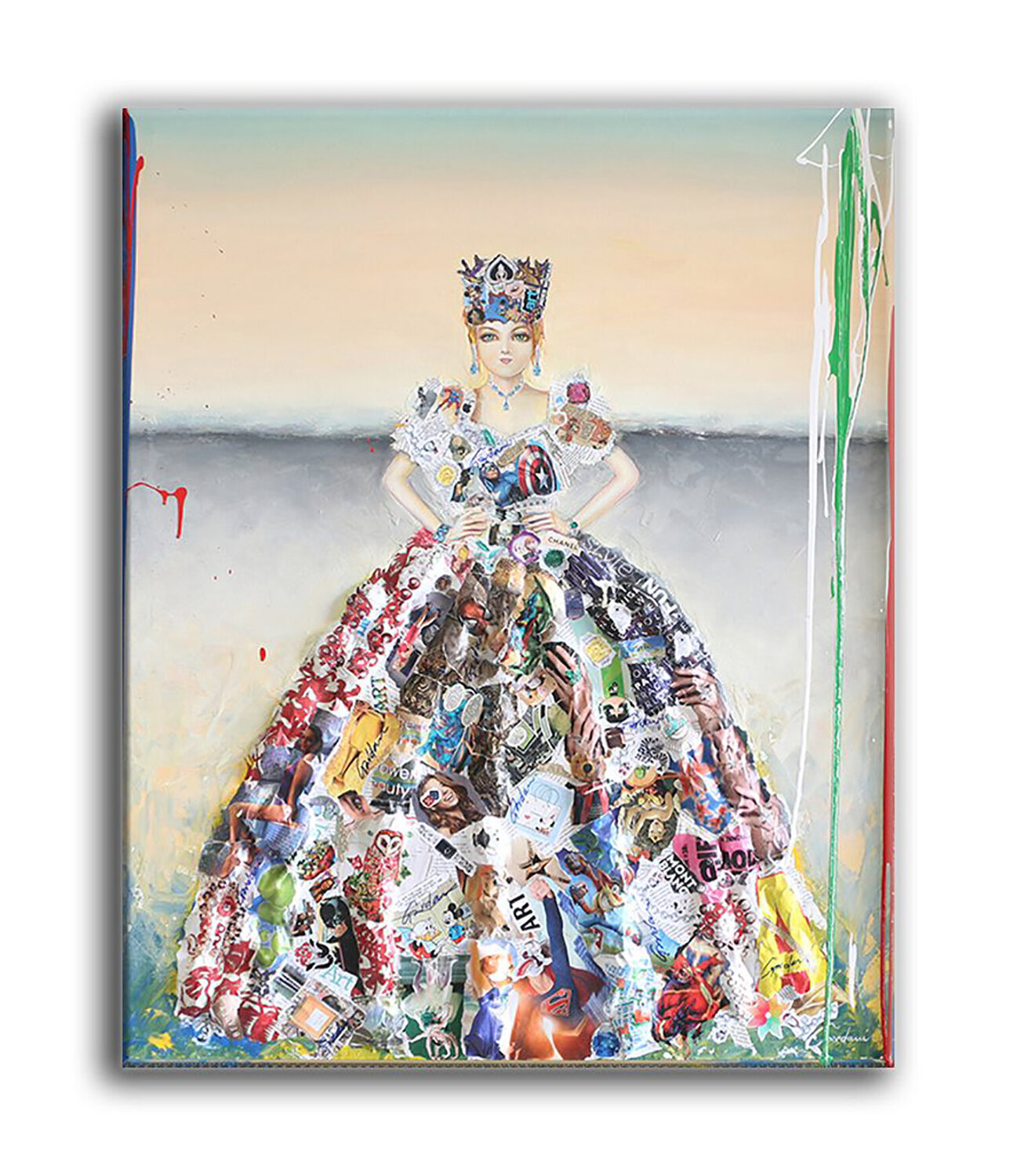 Power Beauty - Canvas - Giclee Print Limited Edition Gardani