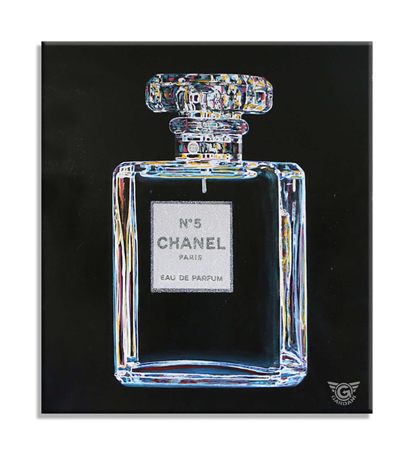 Chanel Parisien -  Paper - Giclee print Limited Edition Gardani Druck zu verkaufen