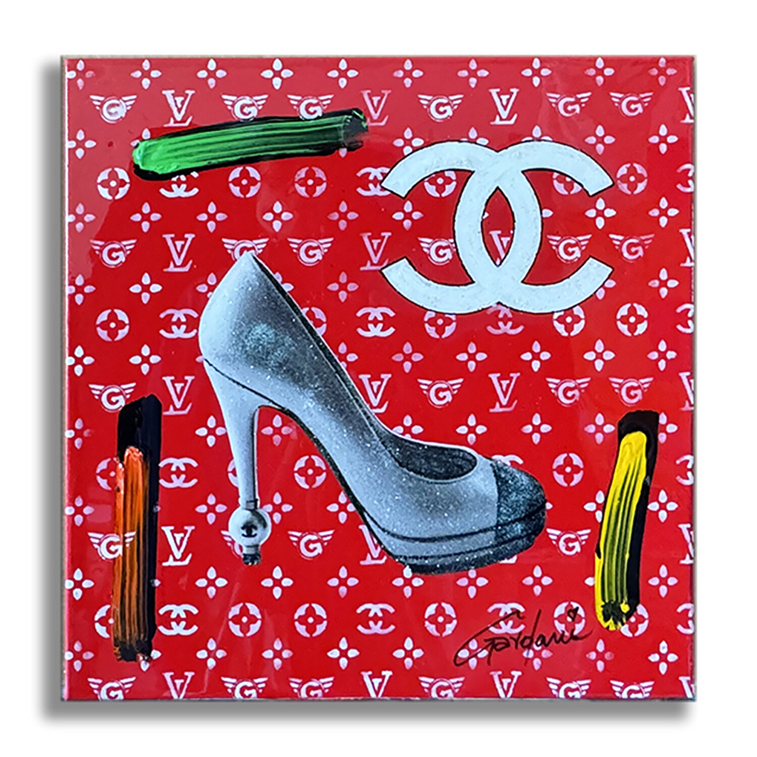Chanel Allure -  Paper - Giclee print Limited Edition Gardani