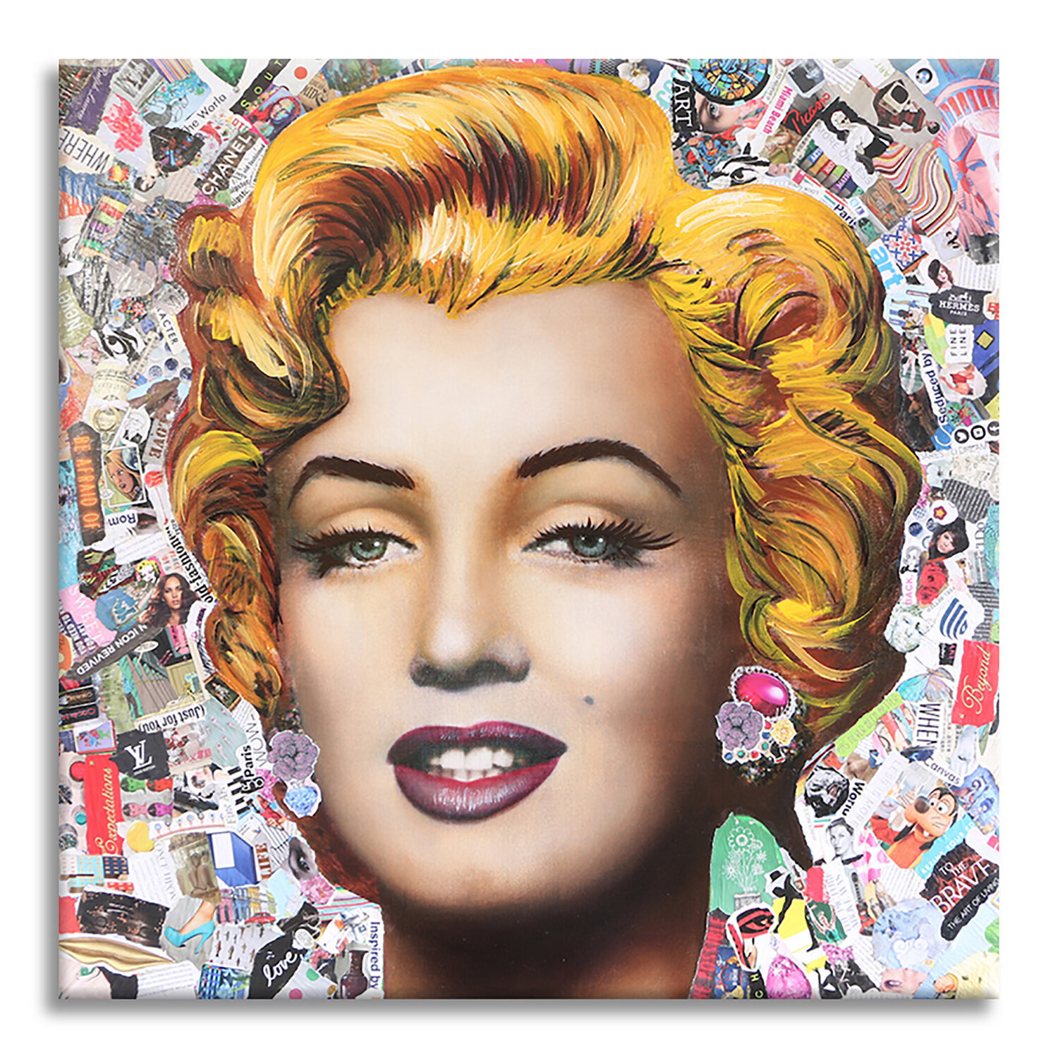 Marilyn Allure  -  Paper - Giclee print Limited Edition Gardani