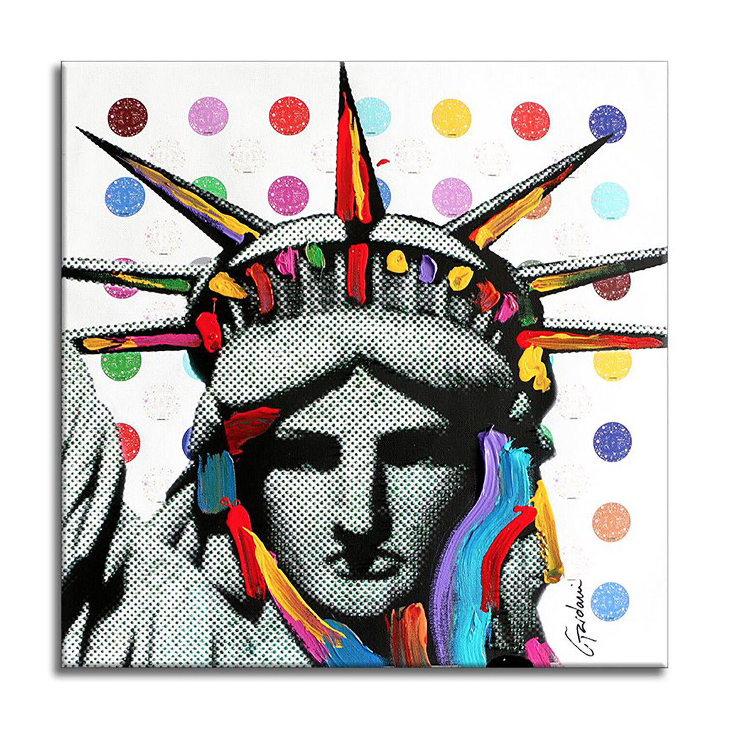 Liberty Deluxe - Canvas - Giclee Print Limited Edition Gardani