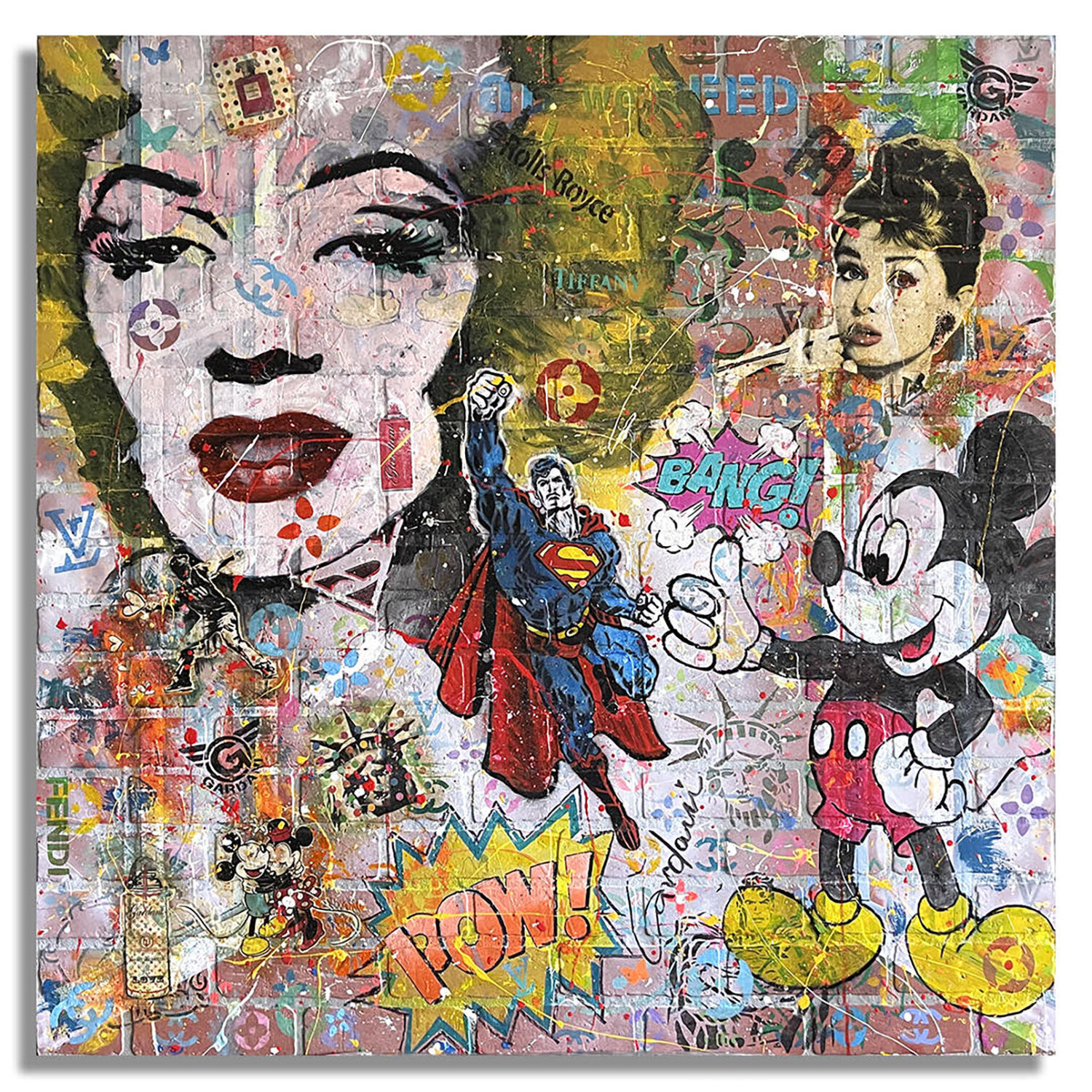 Super Tiffany -  Paper - Giclee print Limited Edition Gardani