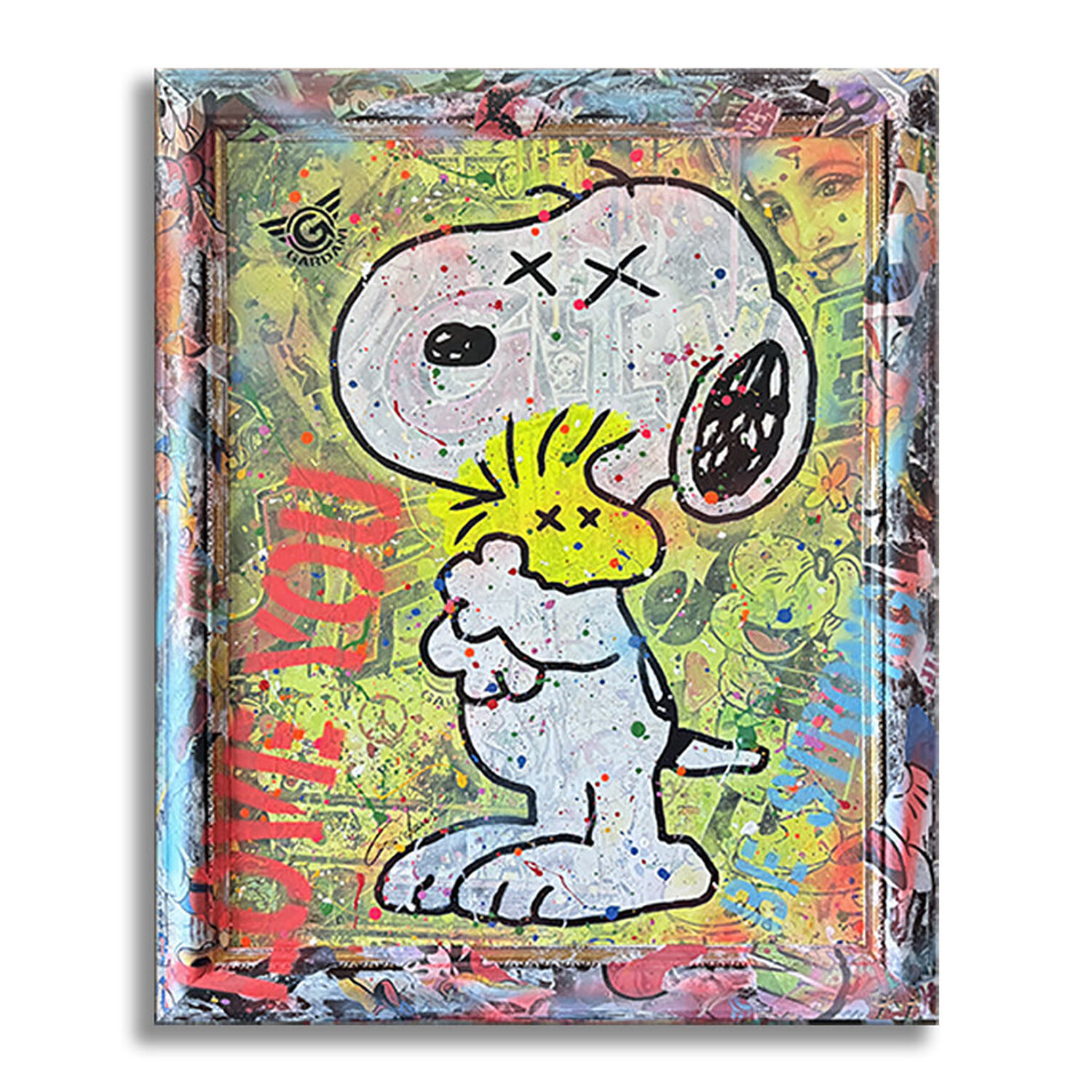 Forever Snoopy  – Original Painting on canvas Gardani