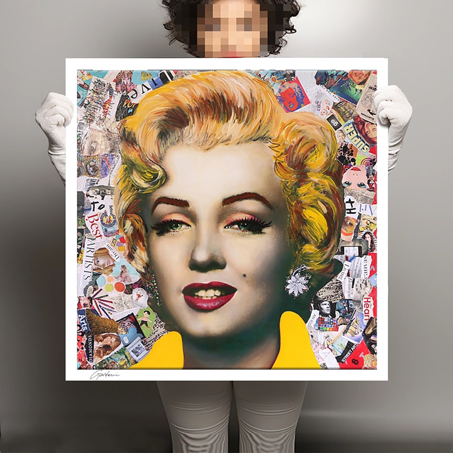 Marilyn Sensations -  Paper - Giclee print Limited Edition Gardani