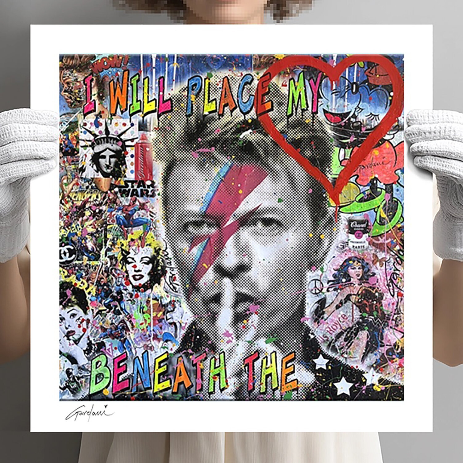 Beneath the Stars - Canvas - Giclee Print Limited Edition Gardani Stampa in vendita