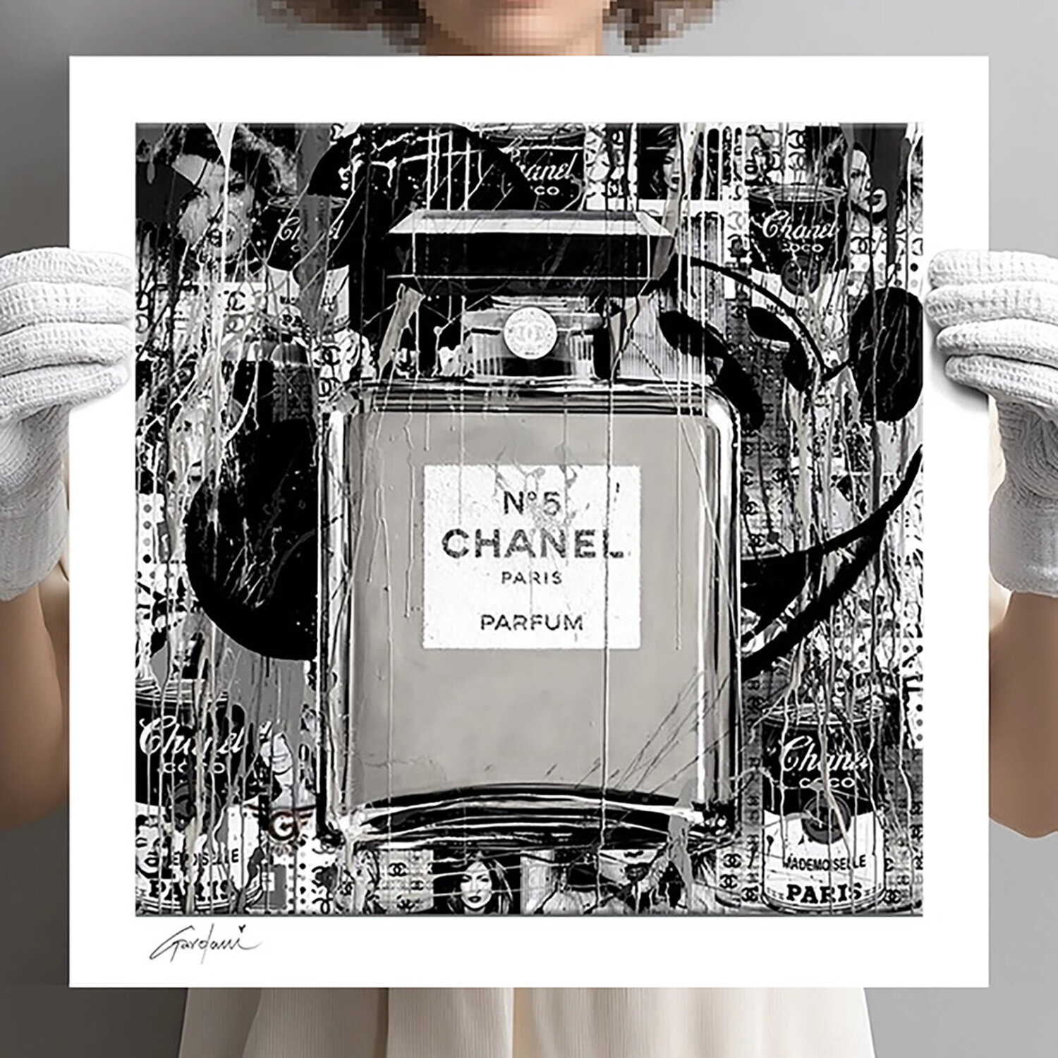 Gris Rouge -  Paper - Giclee print Limited Edition Gardani