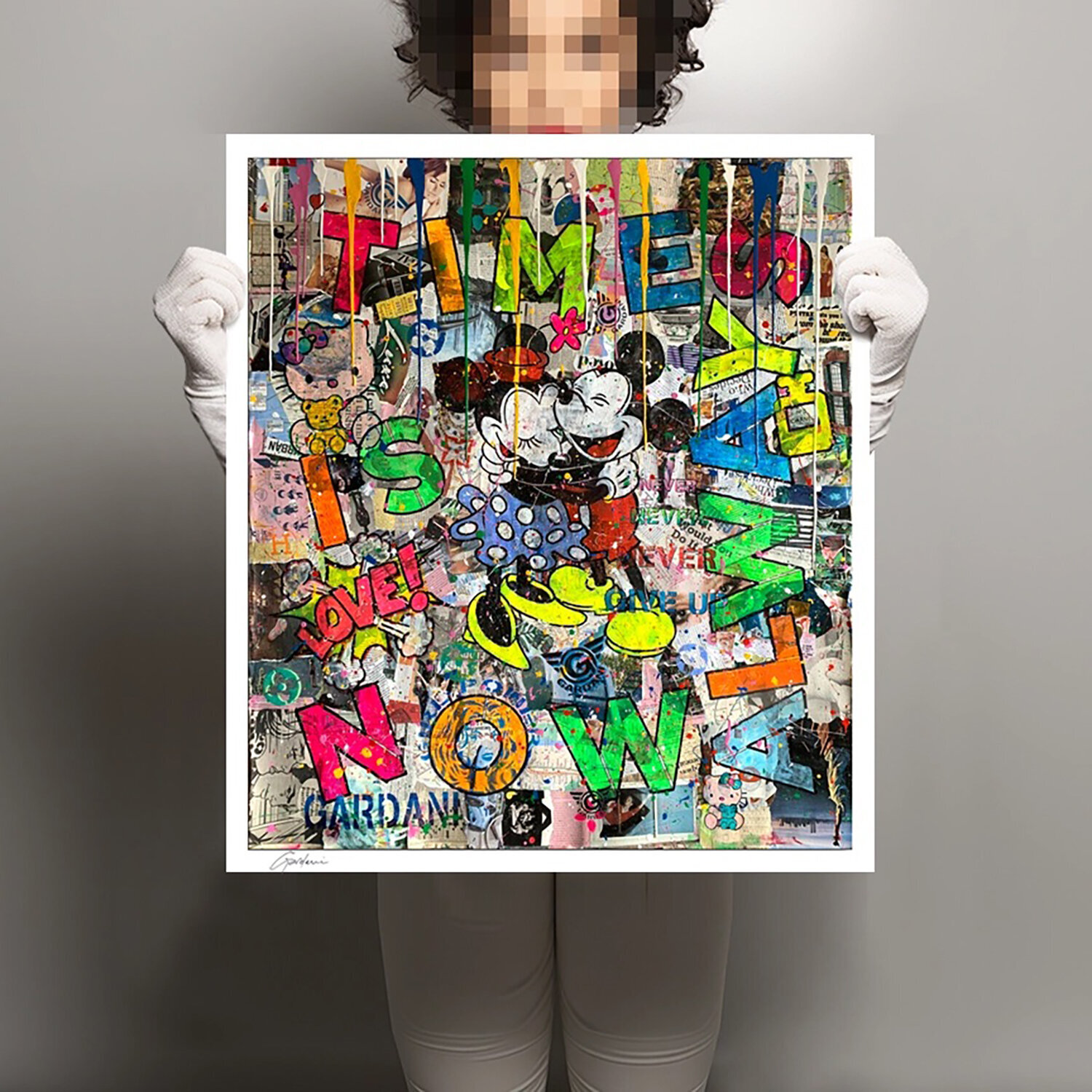 Time is Always Now - Canvas - Giclee Print Limited Edition Gardani